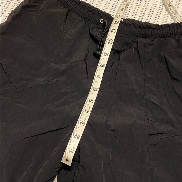 Wilo The Label Parachute Pant Black Nylon Jogger activewear Women's Size Large - Picture 13 of 13